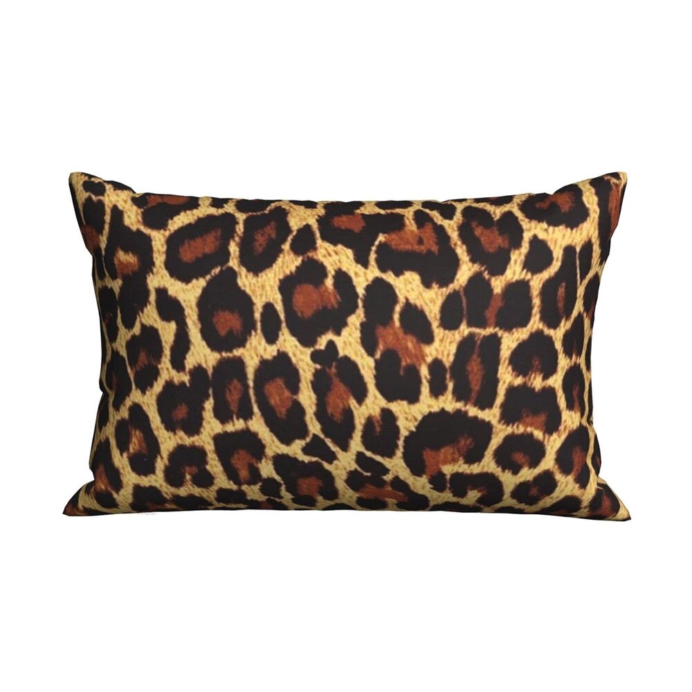 5770 Leopard Print Pillowcase for Hair and Skin, Queen Size 20x30 inches